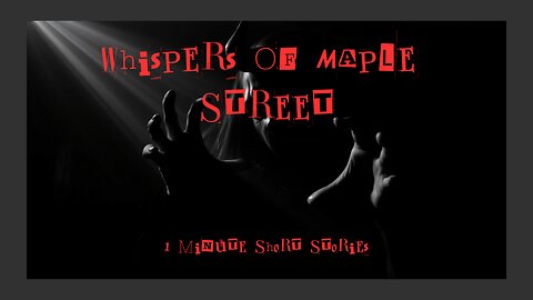 Whispers of Maple Street - A Short AI Horror Story