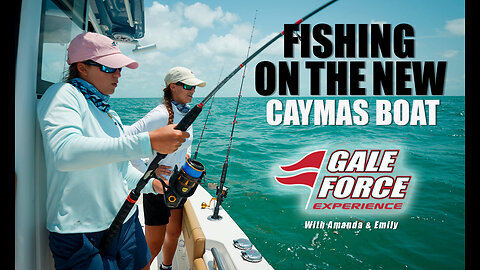 First Day Fishing on the New Caymas Boat