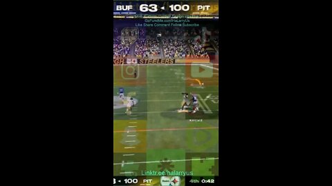 The Carnegie Continues PIT 107 vs BUF 63 #AllMadden #Madden25 #NFLmadden #madden