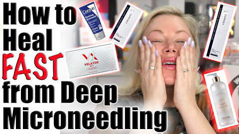 How to Heal Fast from a DEEP Microneedle! Code Jessica10 Saves you money! Wannabe Beauty Guru