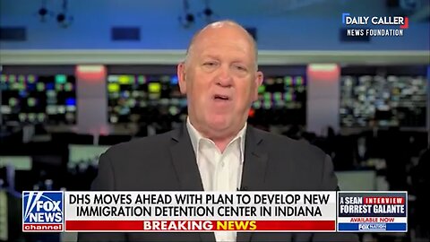 Tom Homan Urges DOJ to Act, Tells Bondi It’s Time to Prosecute Politicians Who Interfere
