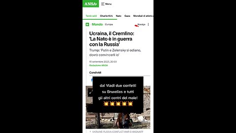 la notizia del giorno