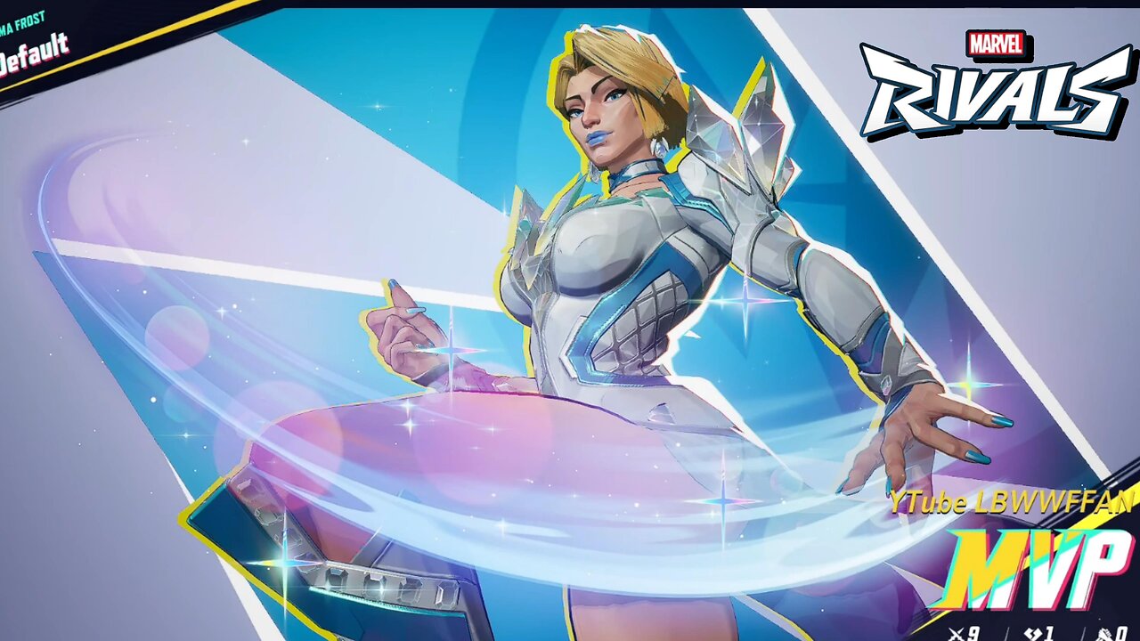 Marvel Rivals (PS5) Emma Frost MVP Gameplay