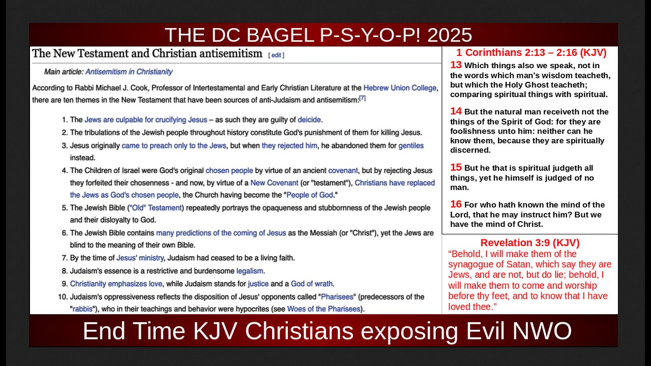 THE DC BAGEL P-S-Y-O-P! 2025
