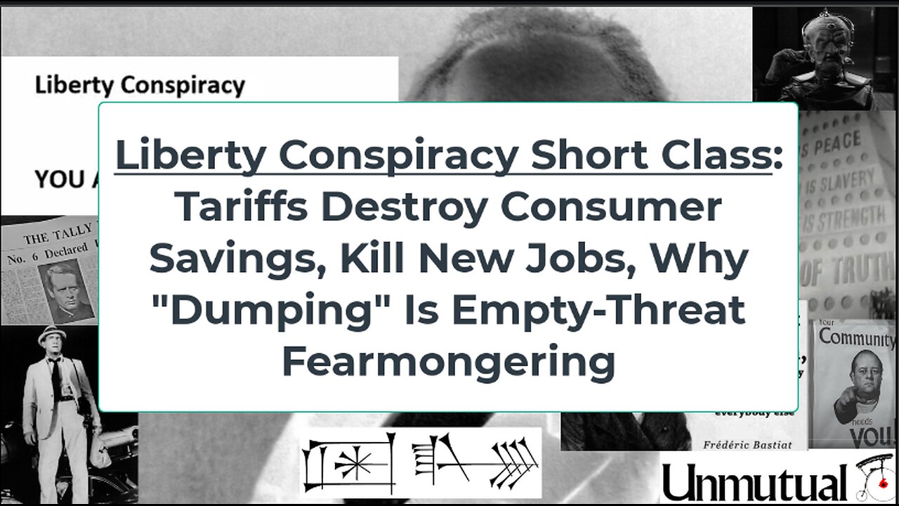 Liberty Conspiracy Short: "Dumping" Rhetoric Is Nonsensical, Tariffs Kill New Jobs