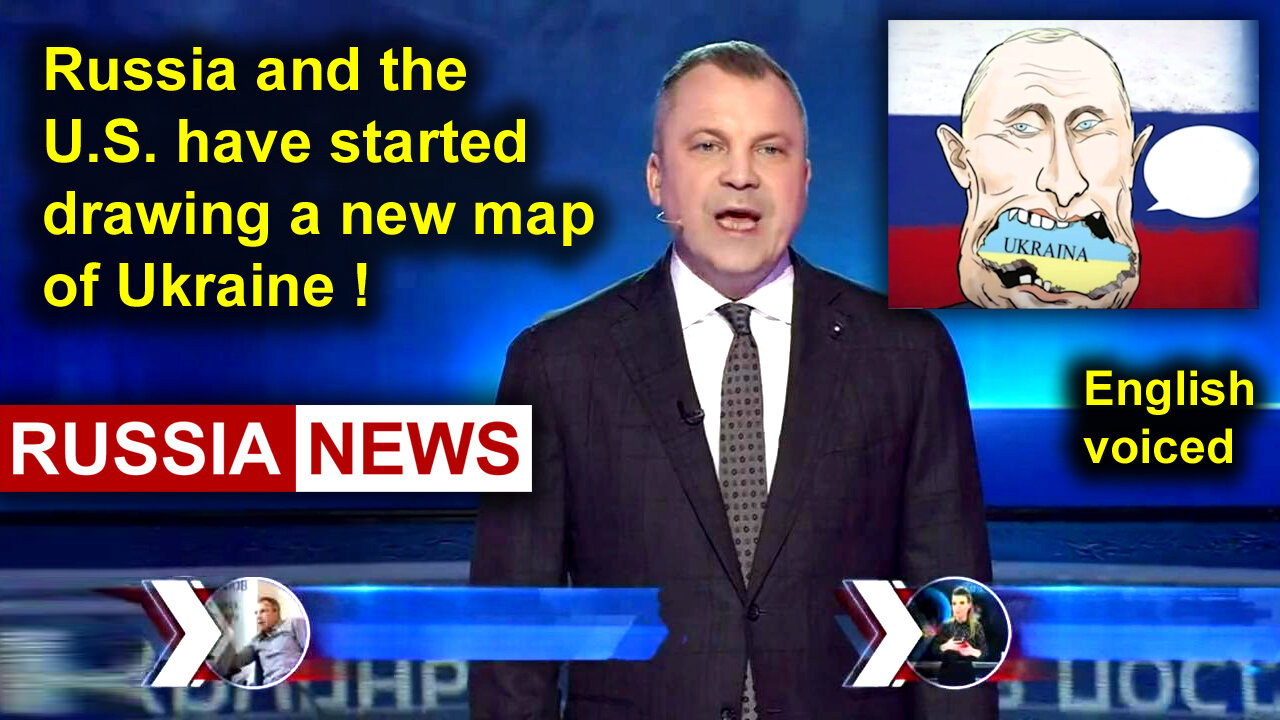 Russia and the USA have started drawing a new map of Ukraine!