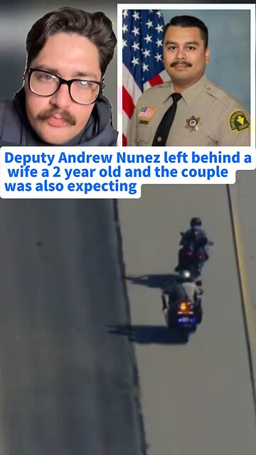 Deputy Andrew Nunez, 28, shot dead in Rancho Cucamonga; suspect caught after 150-mph chase #japd