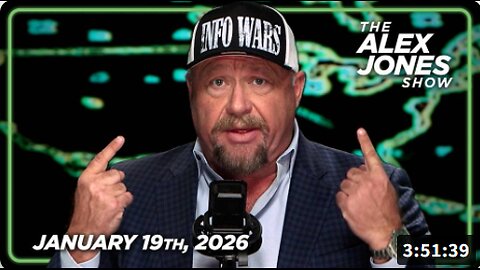 FULL MONDAY BROADCAST: Trump Issues War Ultimatum To Denmark, Says Greenland Absolutely Vital To US National Security! Leftists Intensify Violent Attacks Against Journalists And ICE! PLUS, Globalists Admit NWO Is Dead Ahead Of Davos! Market Expert Kirk El