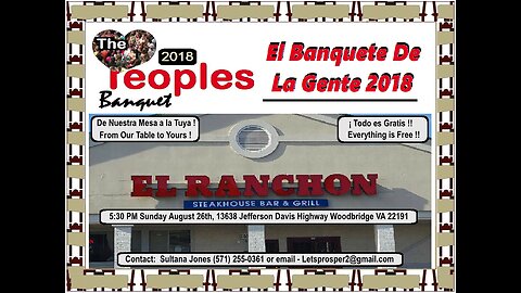 The People Banquet 2019 VIDEO