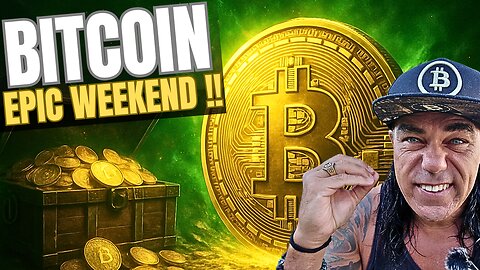 BITCOIN EPIC WEEKEND SO HODL ON!!! 