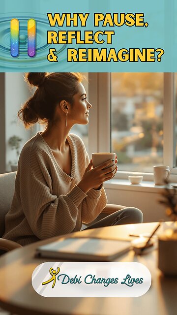 𝗪𝗵𝘆 𝗣𝗮𝘂𝘀𝗲?⏸️𝗧𝗶𝗺𝗲 𝘁𝗼 𝙥𝙖𝙪𝙨𝙚, 𝙧𝙚𝙛𝙡𝙚𝙘𝙩 𝗮𝗻𝗱 𝙧𝙚𝙞𝙢𝙖𝙜𝙞𝙣𝙚🧘‍♀️