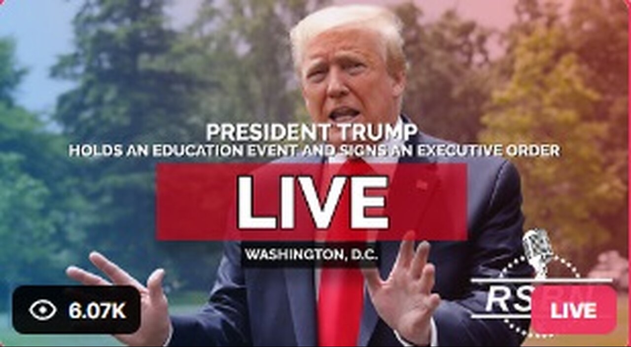 LIVE: President Trump Holds an Education Event and Signs an Executive Order - 3/20/25