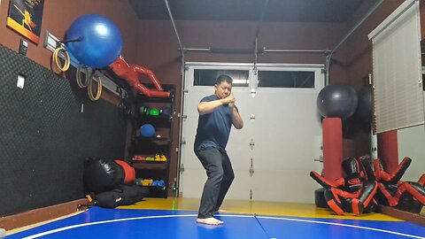 WTD Oblique Kick to Hook Kick sequential