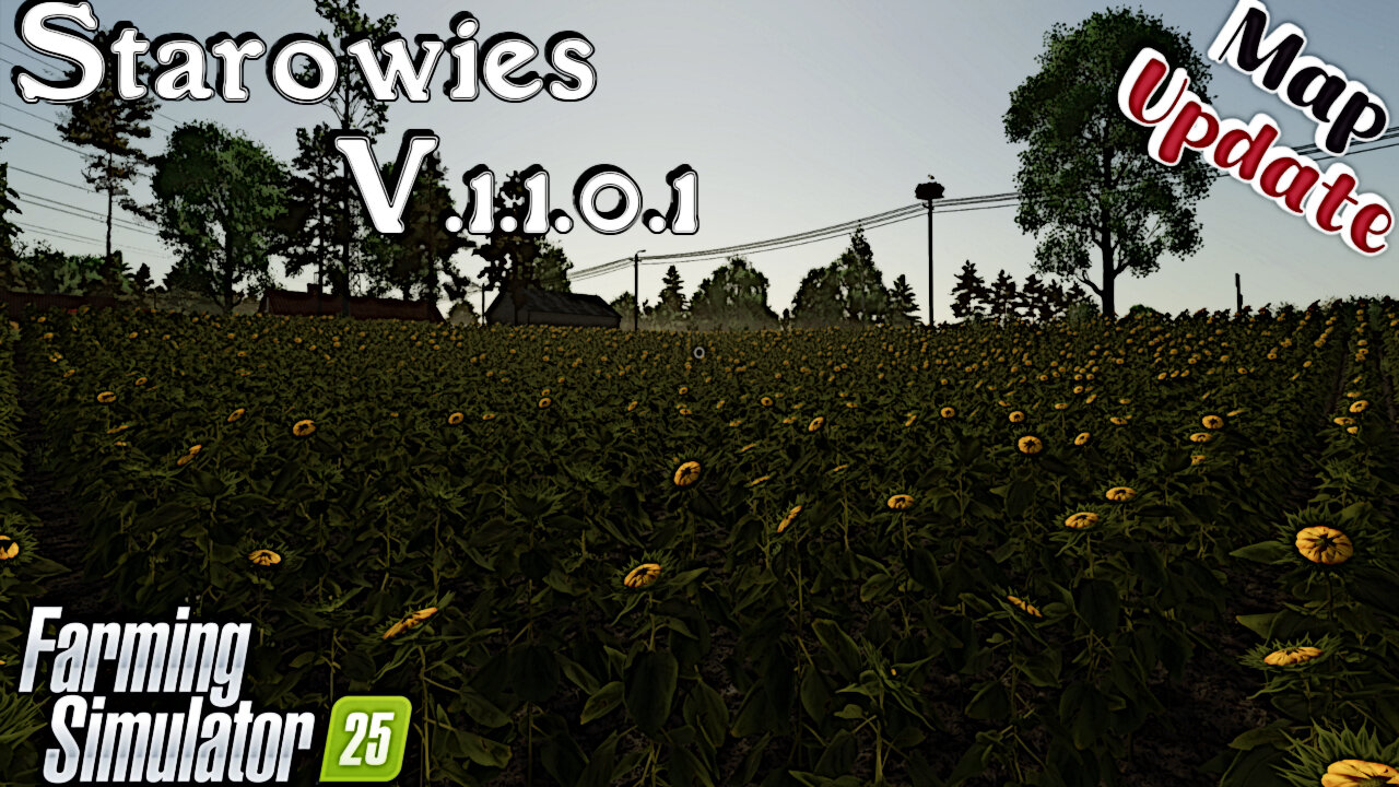 Map Update | Starowies | V.1.1.0.1 | Farming Simulator 25