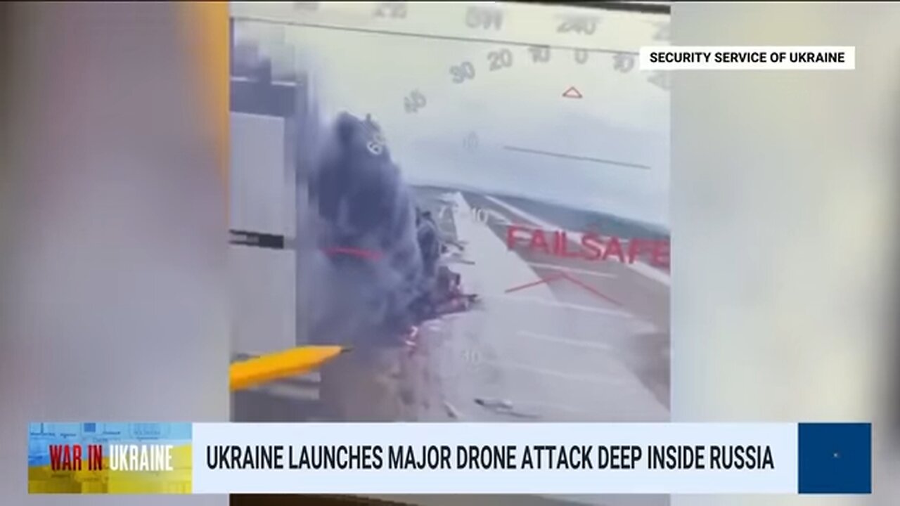 Ukraine’s drone attack a ‘humiliation’ that reveals ‘tactical weakness’ in Russia