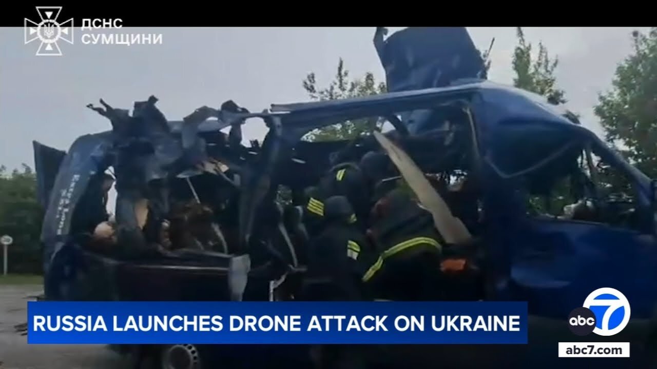 BREAKING: Russia Launches Largest Drone Strike Since Invasion Began