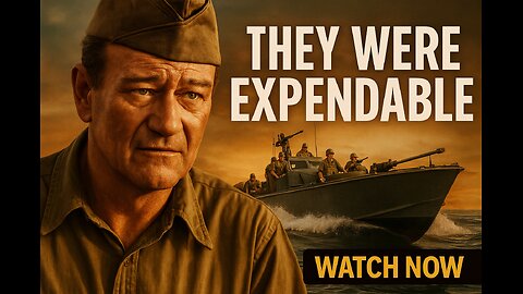 They Were Expendable (1945) | John Wayne’s WWII Classic War Drama | Full Movie
