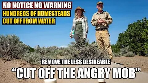 No Notice. No Water. Water Becomes a Weapon: County’s Shocking Cutoff of the "Less Desirable Users"