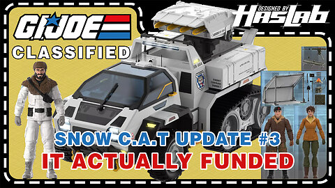 Haslab Snow C.A.T. Update 3 - Base Snow C.A.T. Funded!!!