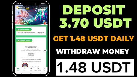 New Online Earning Platform Get Highest Daily Income Earn Unlimited USDT Daily