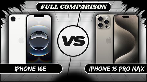 iPhone 16e Vs iPhone 15 Pro Max Full Comparison | Phone Sphere