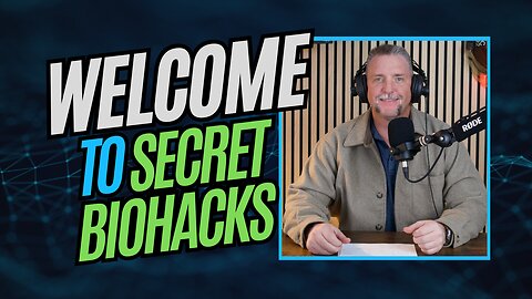This is where your health journey begins! | WELCOME to Secret Biohacks with Matt Russell
