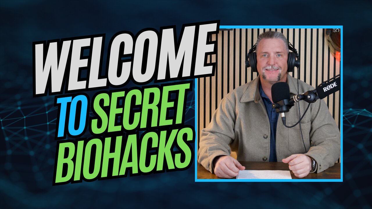 This is where your health journey begins! | WELCOME to Secret Biohacks with Matt Russell