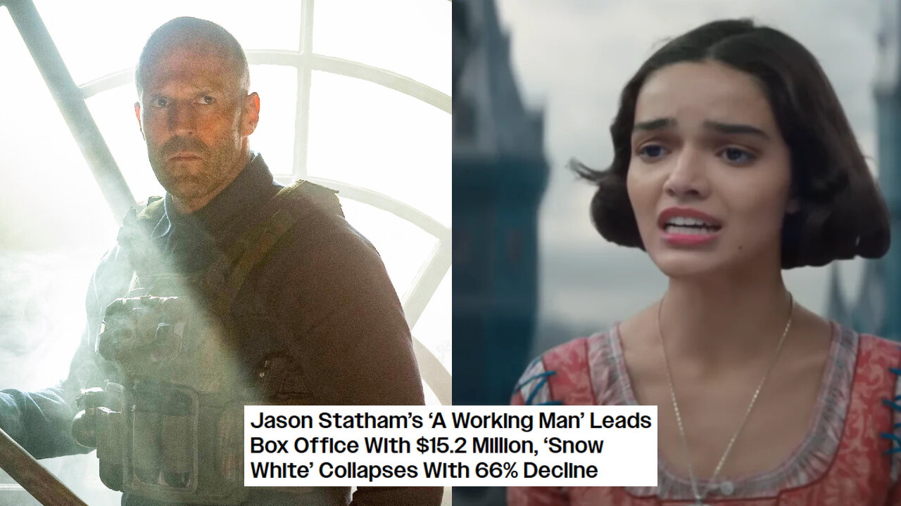 Jason Statham BEATS Snow White As Its DISASTER Box Office Continues