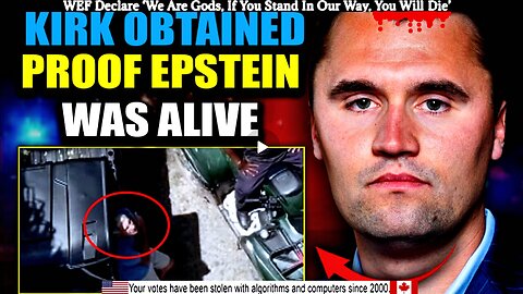 TPUSA Insider: Charlie Kirk Was About to Prove Epstein Is Alive and Living in Israel