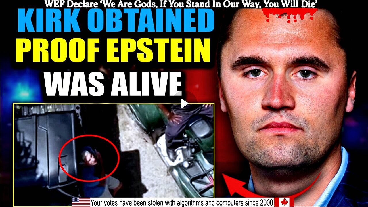 TPUSA Insider: Charlie Kirk Was About to Prove Epstein Is Alive and Living in Israel