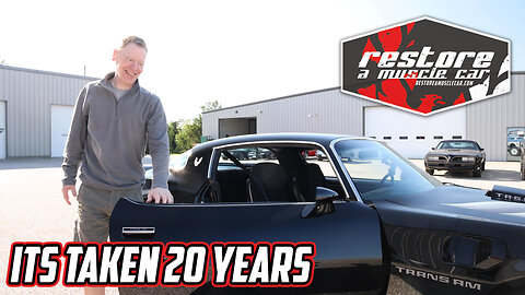After 20 Years… Jay Finally Sees His Restored 1979 Pontiac Trans Am Again!