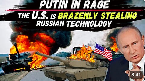 After the destruction of all Abrams tanks in Ukraine, the USA began stealing Russian tank technology