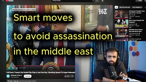 Trump is acting suspicious, is he dodging another assassination attempt?