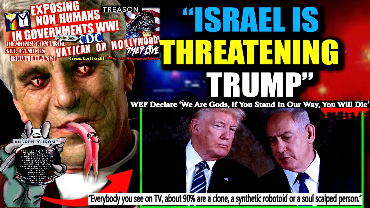 Iran Releases New Epstein Tape Proving Israel is Threatening to Assassinate Trump