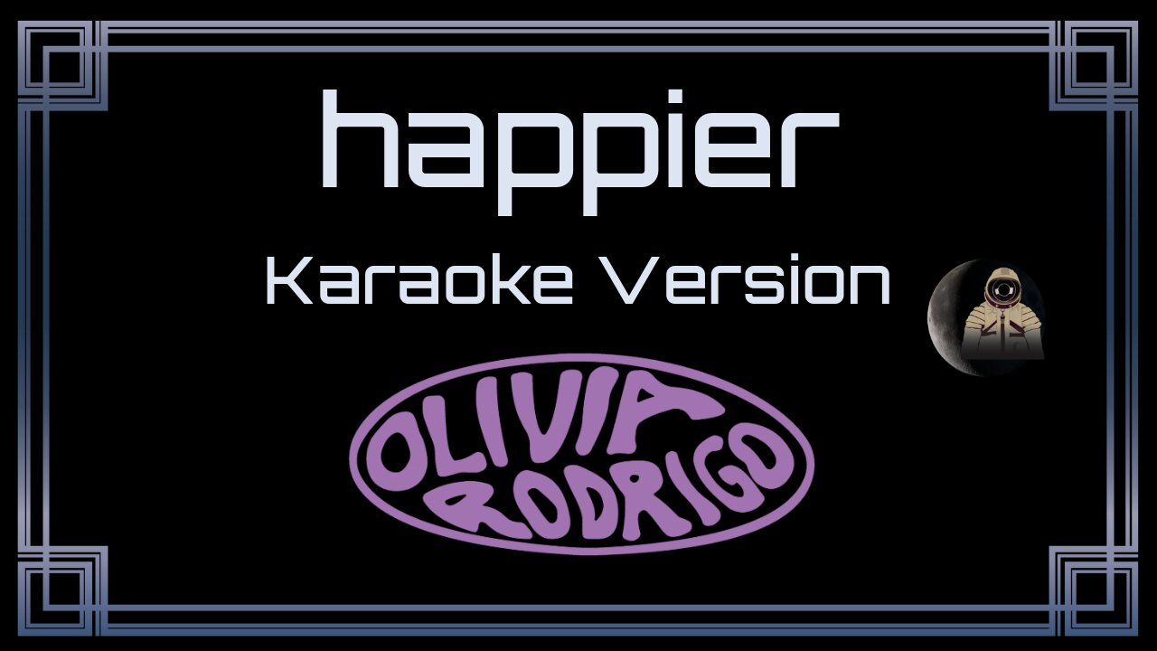 Olivia Rodrigo - happier (CC)