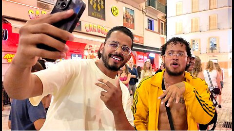 Street Artists Spitting Bars for Tourists!