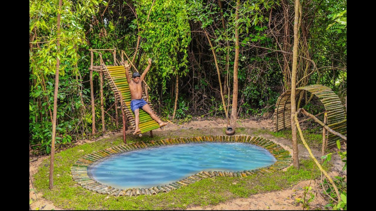 Build Amazing Swiming Pool Slide By Wilderness Technical