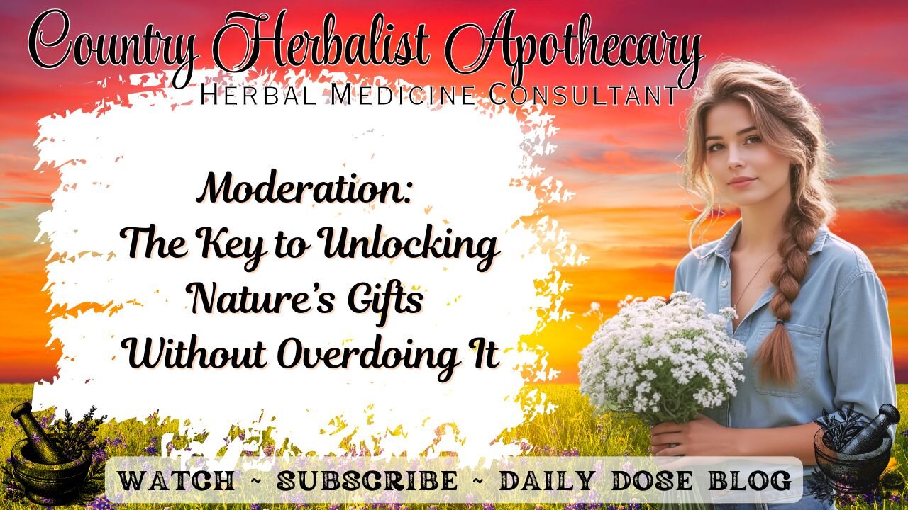 Moderation: The Key to Unlocking Nature’s Gifts Without Overdoing It