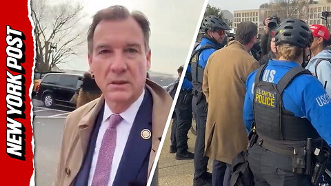 NY congressman confronts Jan. 6th Capitol riot supporters