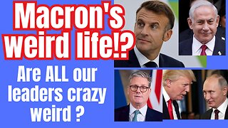 President Macron gets owned... but is it secret abuse?