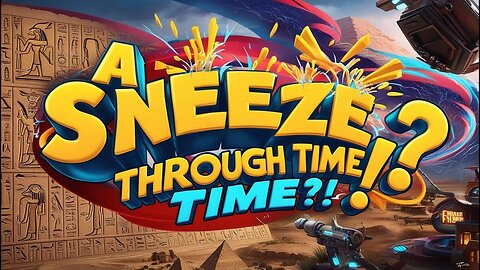 The Time Traveler Who Couldn't Stop Sneezing! | AI Funny Story
