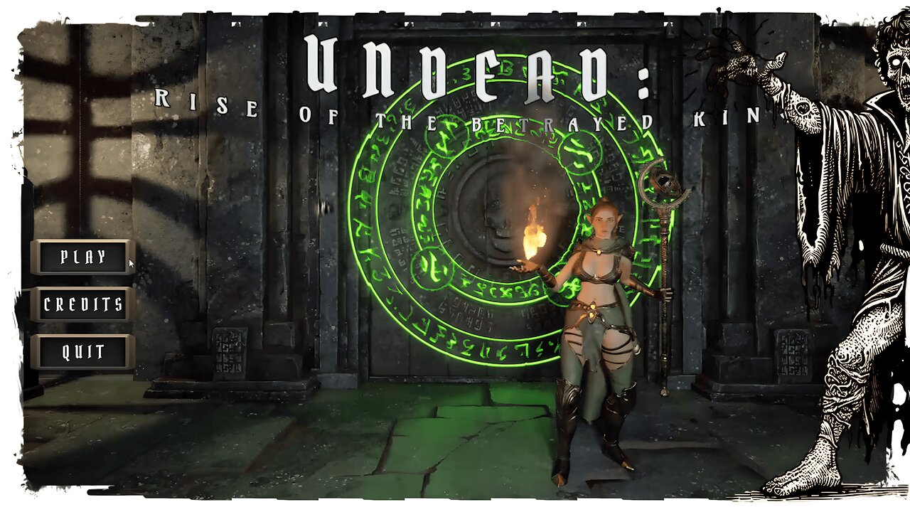 Demo Gameplay, No Commentary - Undead Rise of the Betrayed King