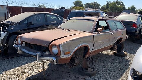 1973 Ford Pinto Squire Junkyard Tour