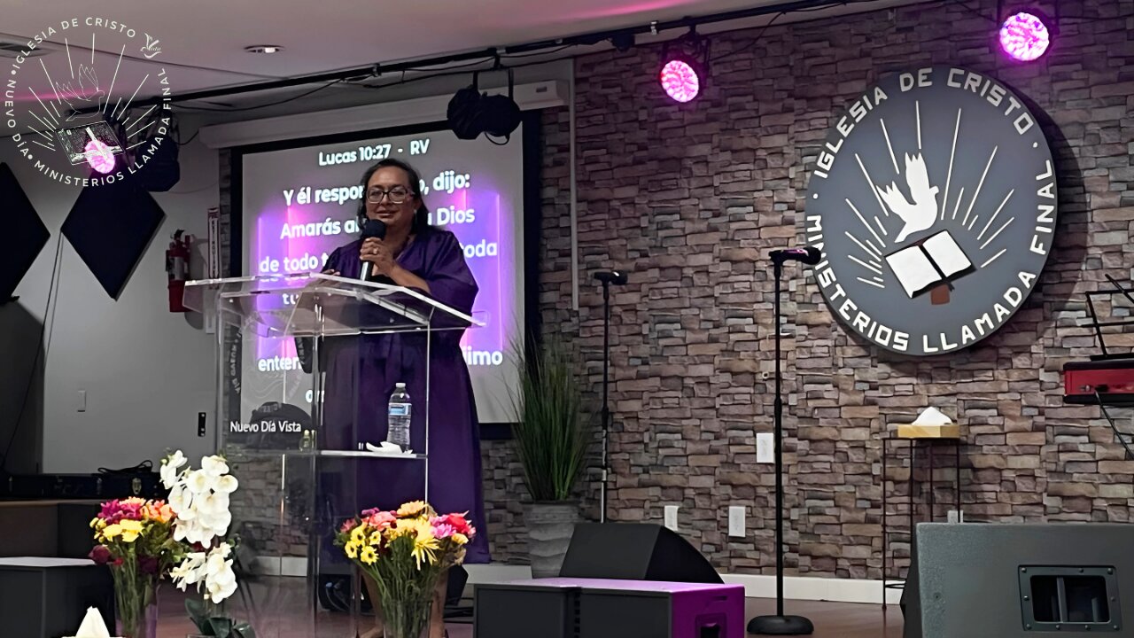 📖 |«Pastora Alejandra, ❤️¿Quién es mi prójimo?❤️» | ✝️, Servicio de damas.