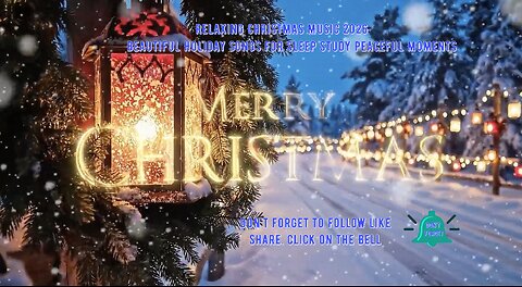 Relaxing Christmas Music 2026 🎅 Beautiful Holiday Songs for Sleep Study Peaceful Moments