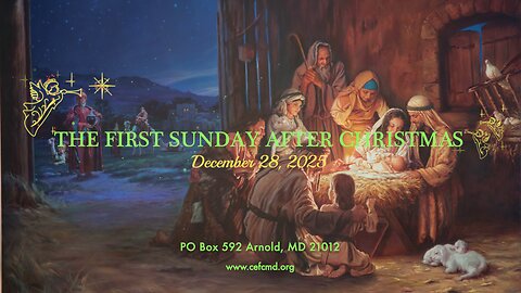 Cornerstone Free Church Worship Service - December 28, 2025