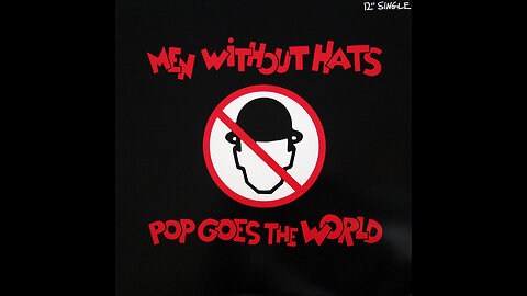 vinyl artifact: Men Without Hats - Pop Goes the World (1987)