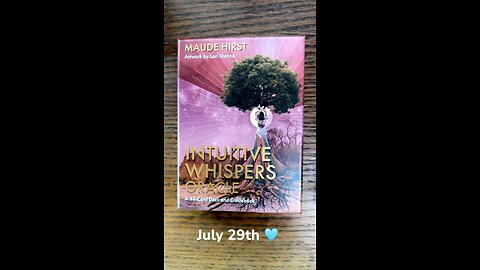 7/29/25 card: trust yourself