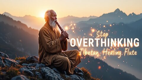Stop Overthinking • Tibetan Healing Flute • Destroy Unconscious Blockages and Negativity