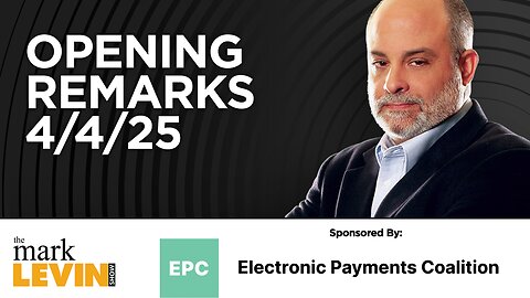 Mark's Opening Remarks - 4/4/25
